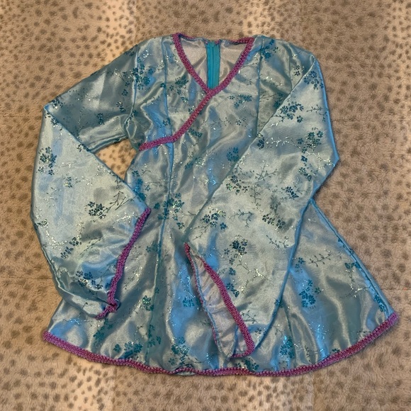 Sparkle flower geisha dance costume. - Picture 2 of 11